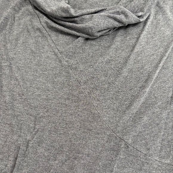 New Banana Republic Grey Cowl Neck Long Sleeve Light Weight Sweater - Picture 5 of 6